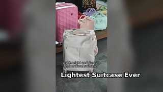 Ultra-lightweight Nylon Suitcase: 1:9 Golden Ratio Large Capacity Travel Luggage with Spinner Wheels